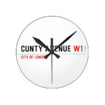 Cunty Avenue  Wall Clocks