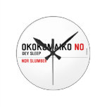 OKOKOMAIKO  Wall Clocks
