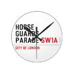 horse guards parade  Wall Clocks