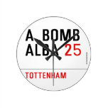 A. BOMB ALBA  Wall Clocks