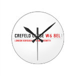 Crefeld Close  Wall Clocks
