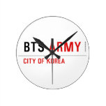 bts  Wall Clocks