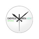 casville road826  Wall Clocks
