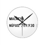 MALATYA  NÜFUS: 759.930  Wall Clocks