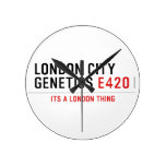 LONDON CITY  GENETICS  Wall Clocks