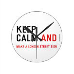 KEEP  CALM  Wall Clocks
