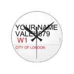 Your Name Valeh679    Wall Clocks