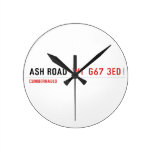 Ash road   Wall Clocks