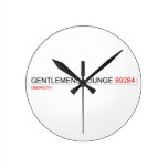 Gentlemens Lounge  Wall Clocks