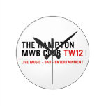 the Hampton  MWB Club  Wall Clocks