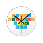 Happy 
 Periodic
 Table 
 Day  Wall Clocks