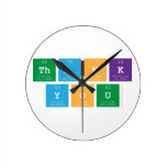 Thank
  You  Wall Clocks