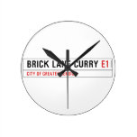 Brick Lane Curry  Wall Clocks