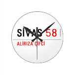 SİVAS  Wall Clocks