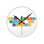 Pink Fluffy
 Unicorns ON
 Rainbows  Wall Clocks