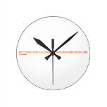 Raffy Afable street of kingRAffy tagoloan misamis oriental  Wall Clocks