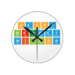 Happy
 birthday
 Willow
   Wall Clocks