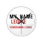 my  Name   Wall Clocks
