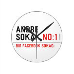 ANDRE SOKAK  Wall Clocks