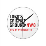 LORD'S CRICKET GROUND  Wall Clocks