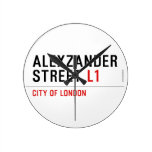 alexzander Street  Wall Clocks