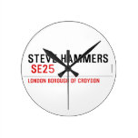 steve hammers   Wall Clocks