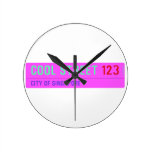 Cool street  Wall Clocks