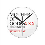 Mother of gods  Wall Clocks