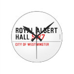 ROYAL ALBERT HALL  Wall Clocks