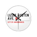 Lizzie Austen Ave.  Wall Clocks