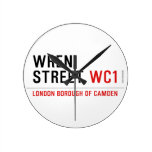 Wren  Street  Wall Clocks