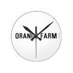 ORANGE FARM   Wall Clocks