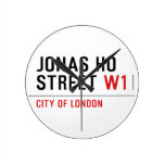 JONAS HO  STREET  Wall Clocks