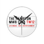 the Hampton  MWB Club  Wall Clocks