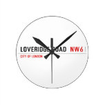 Loveridge Road   Wall Clocks