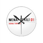 menaf Şekİlİ  Wall Clocks