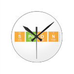 spoon  Wall Clocks
