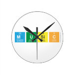 Music   Wall Clocks
