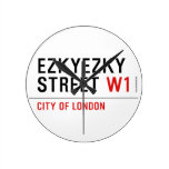 ezkyezky Street  Wall Clocks