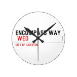 ENCOMPASS WAY   Wall Clocks