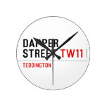 DAPPER Street  Wall Clocks