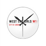 WEST END GIRLS  Wall Clocks