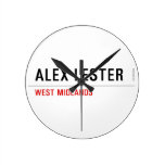 Alex Lester  Wall Clocks