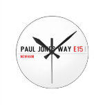 Paul Jones Way  Wall Clocks
