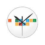 I luv you
 Sarah  Wall Clocks