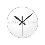 Science is Fun!  Wall Clocks