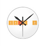 chic o  Wall Clocks