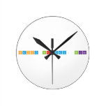 Happy birthday, galina  Wall Clocks