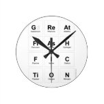 GREAT
 FLASH
 FIC
 TION  Wall Clocks