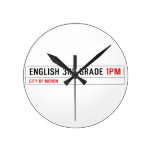 English 3rd grade  Wall Clocks
